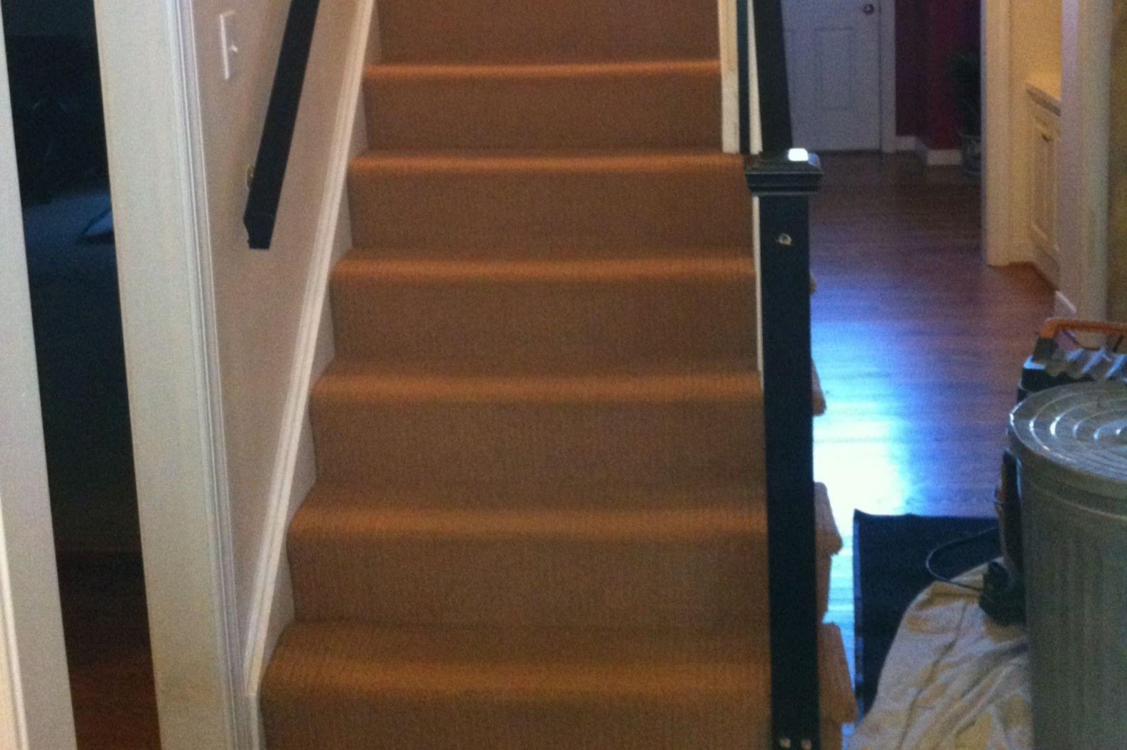 CARPET ON STAIRS