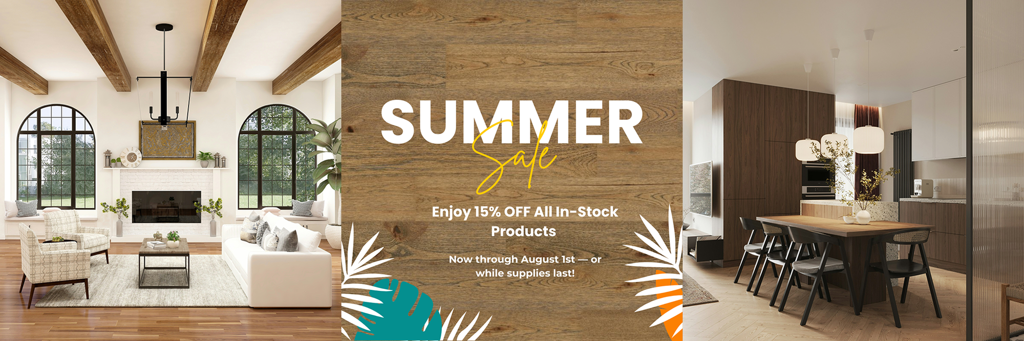 Summer sale 15% off